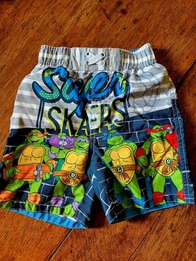 Toddler 2T Nickelodeon Teenage Mutant Ninja Turtles Swim Shorts